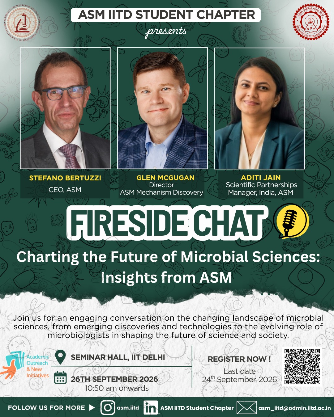 FireSide Chat: Charting the future of Microbial Sciences-Insight from ASM
